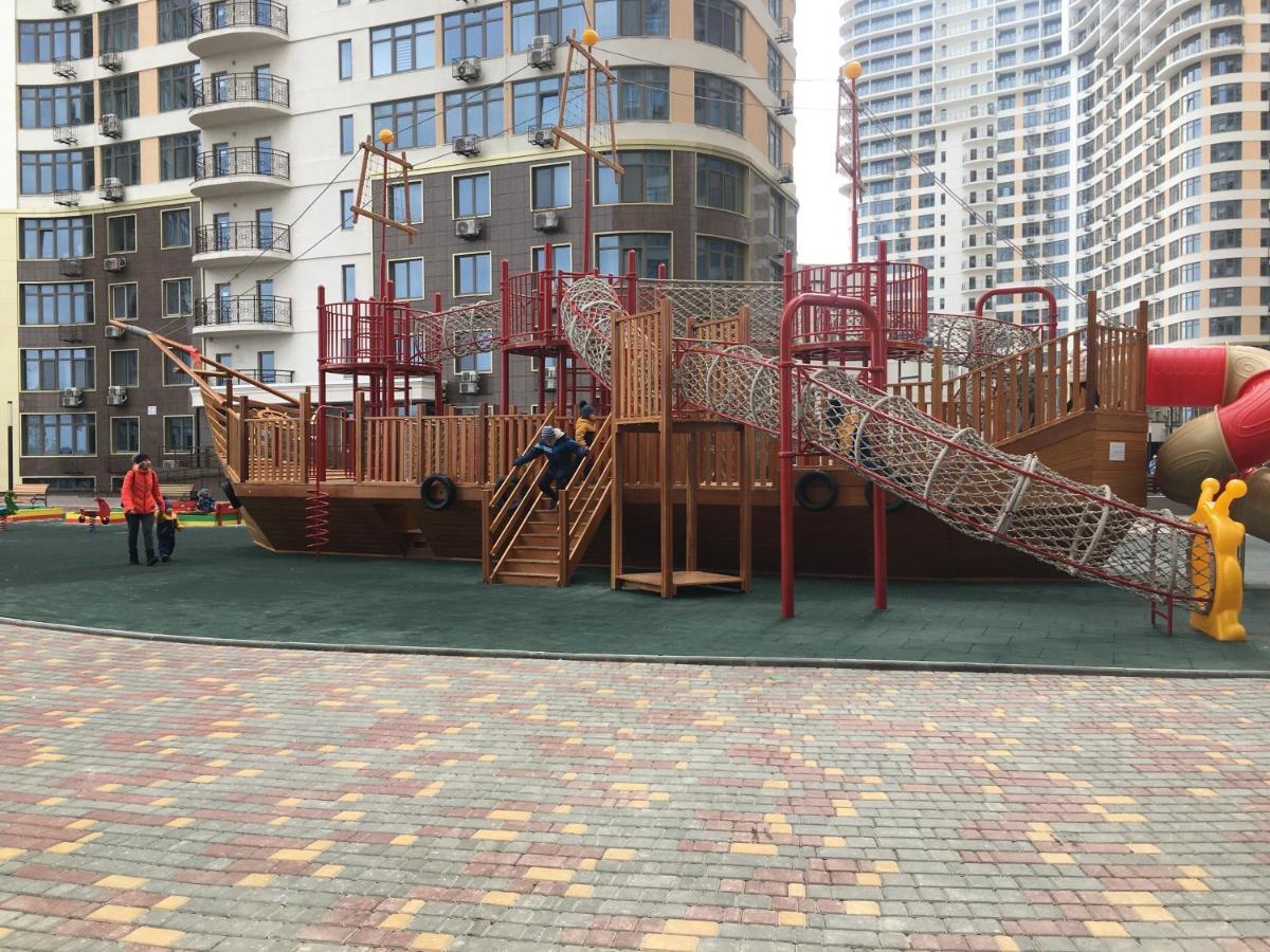 Apartmán Аркадия.Новая Квартира В 32 Жемчужине!!! Oděsa Exteriér fotografie